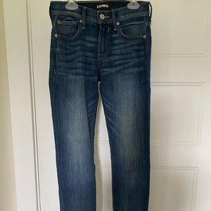 Express Skinny Distressed Jeans Size 0R